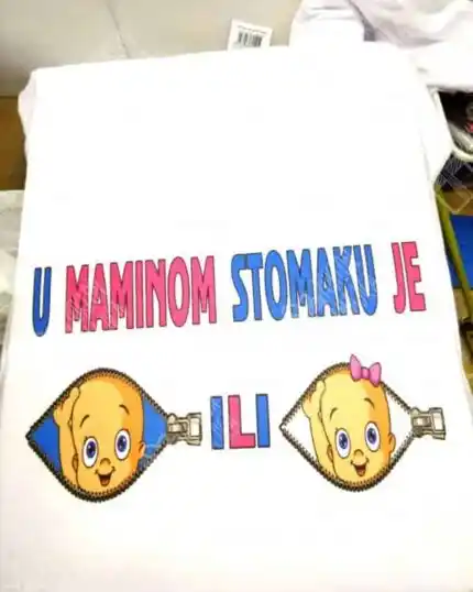 U stomaku je decak ili devojcica