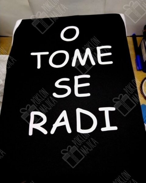 O tome se radi – Kecelja sa štampom