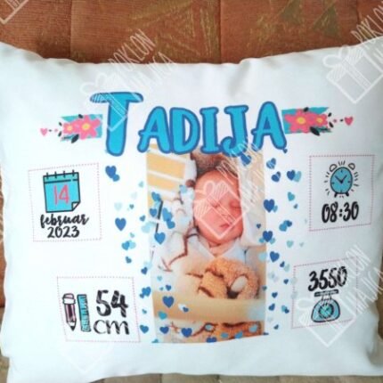 Jastuk beba podaci za dečake