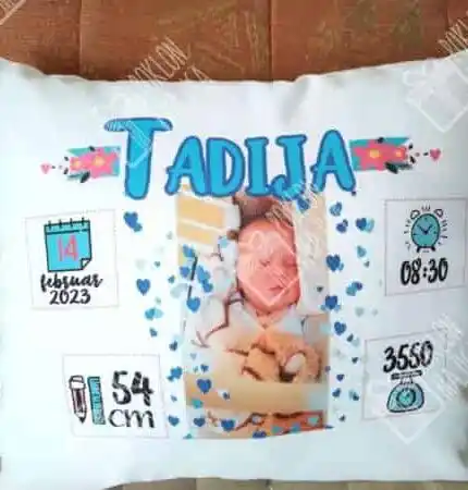 Jastuk beba podaci za dečake