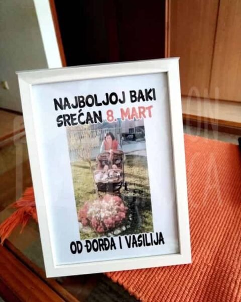 Baki za 8. mart – Ram za slike