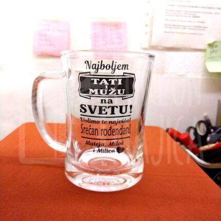 Za najboljeg tatu i muza na svetu - KRIGLA