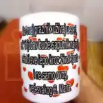 Šolja sa porukom za 8. Mart