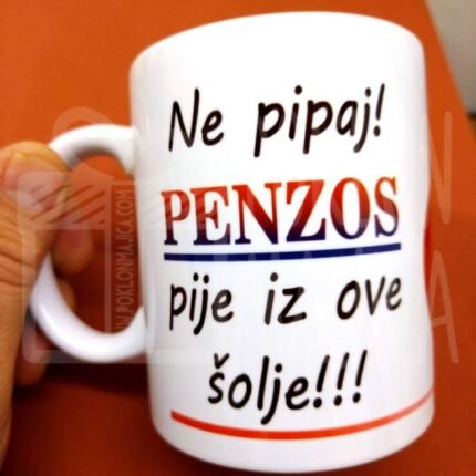 Šolja za odlazak u penziju :)