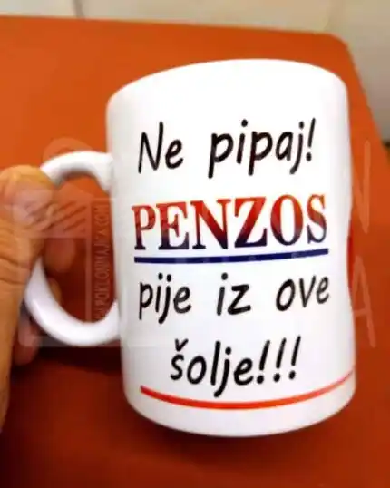 Šolja za odlazak u penziju :)