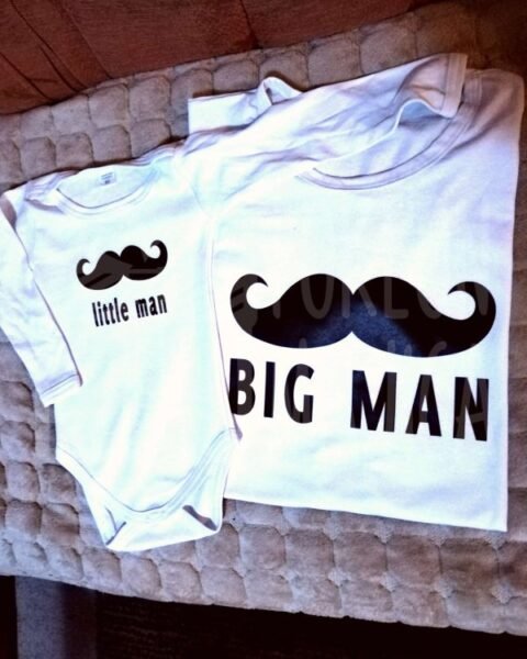 Big and little man – Majica sa štampom