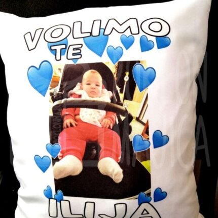 Volimo te Ilija (ime + slika po želji)