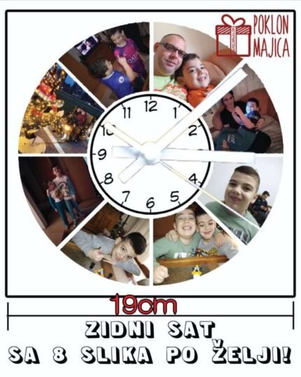 Sat sa 8 slika po želji