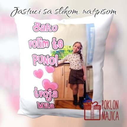 Bako volim te puno + slika po želji