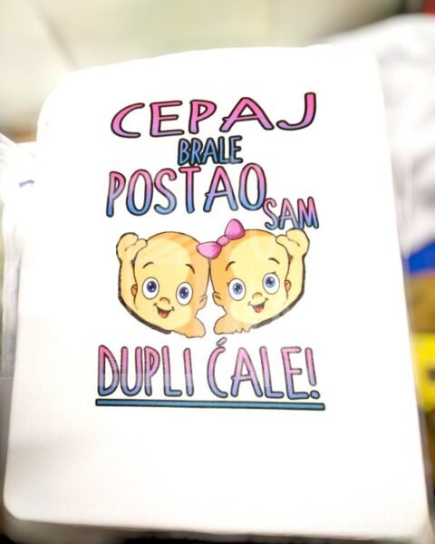 Dupli ćale :) – Majica sa štampom