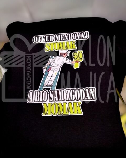 Otkud meni ovaj stomak (moler) – Majica sa štampom