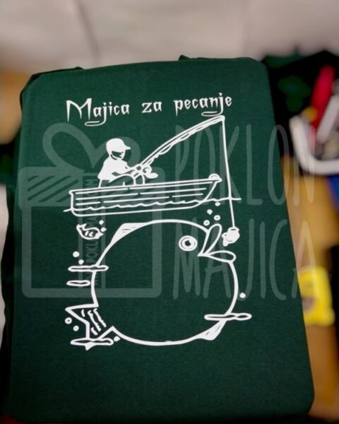 Majica za pecanje (zelena)