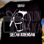 Dragi srećan rođendan (crna)