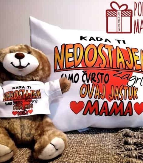 Kada ti nedostajem meda – Meda sa majicom