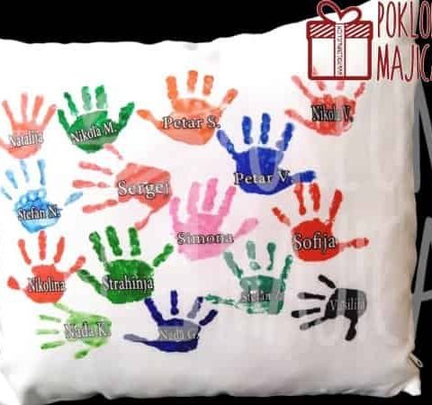 Jastuk sa imenom – Ukrasni jastuk sa štampom
