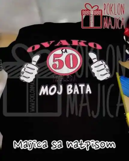 Ovako sa 50 izgleda moj bata :)