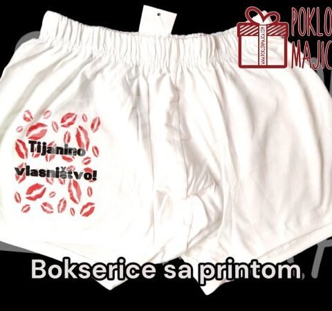 Tijanino vlasništvo poljubci – Bokserice