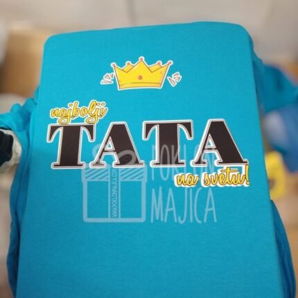 Najbolji tata na svetu kruna - plava