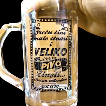 Sreća je veliko pivo + srećan rođendan