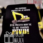 Bagerista i pivo crna