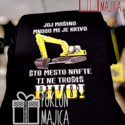 Bagerista i pivo crna