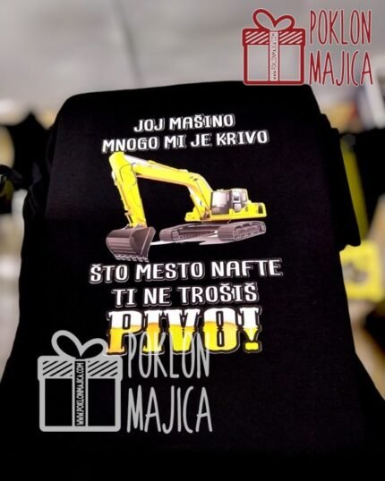 Bagerista i pivo crna