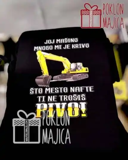 Bagerista i pivo crna