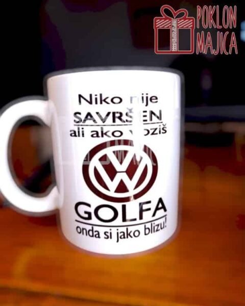 Golf savršenstvo – Šolja sa natpisom