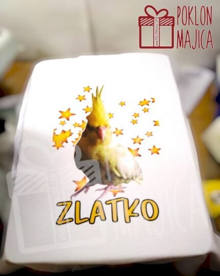 Majica sa slikom papagaja