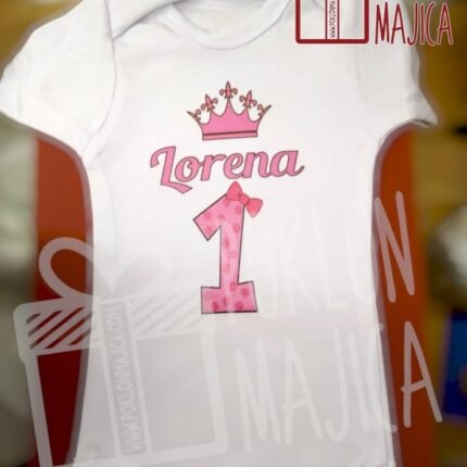 Bodi za prvi rodjendan (devojčica)