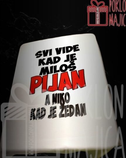 Svi vide kad je Miloš pijan