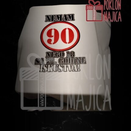 Majica za 90. rođendan