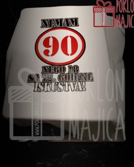 Majica za 90. rođendan