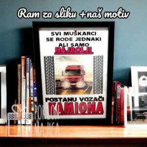 Vozaci kamiona crveni mercedes