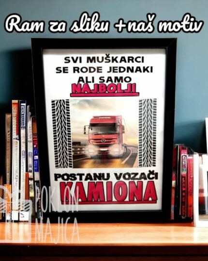 Vozaci kamiona crveni mercedes