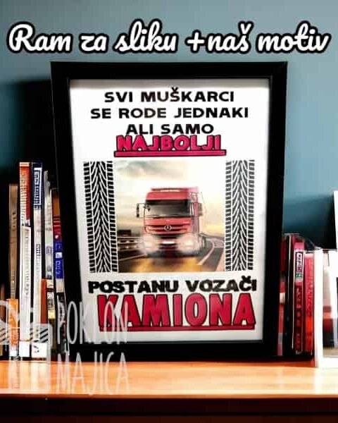 Vozaci kamiona crveni mercedes