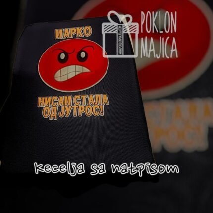 Marko nisam stala od jutros!