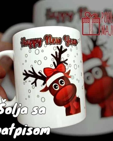 Happy New Year solja – Šolja sa natpisom