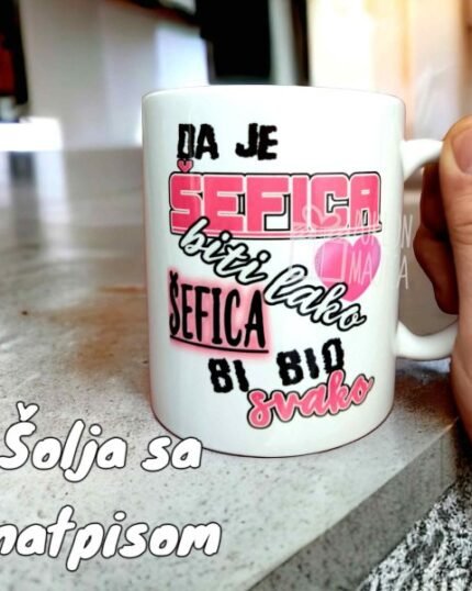 Šolja za šeficu :)