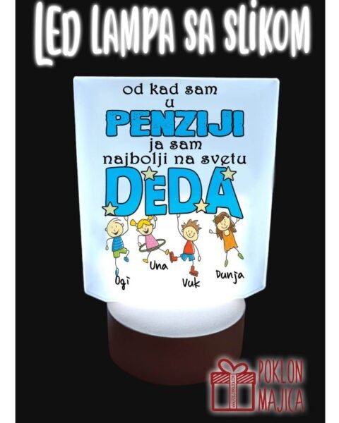 Od kada sam u penziji – DEDA lampa – Led lampa USB