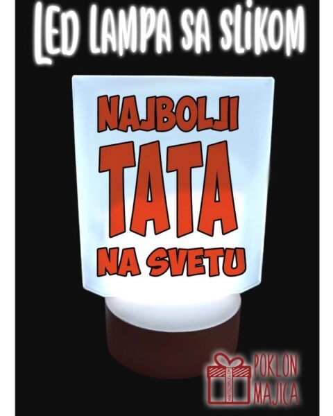 Najbolji tata na svetu – lampa – Led lampa USB