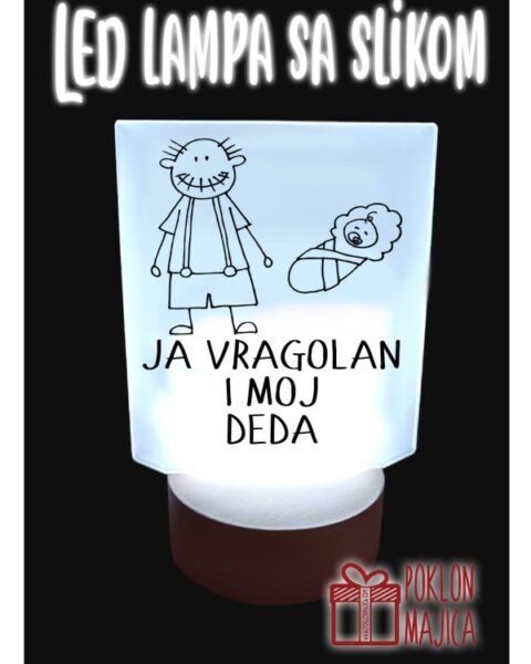 Ja vragolan i moj deda – lampa – Led lampa USB