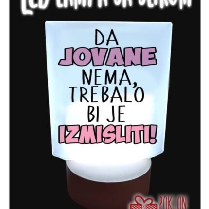 Da Jovane nema..(ime po želji) lampa