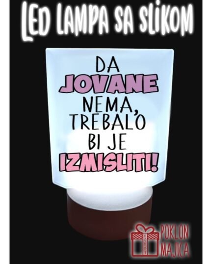 Da Jovane nema..(ime po želji) lampa