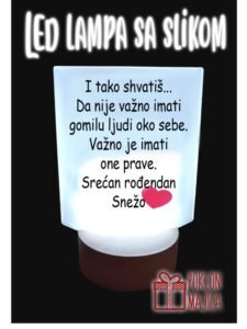 Lampa sa porukom za prijatelje