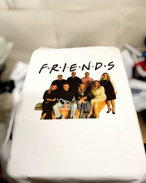Friends + slika po želji – Majica sa štampom