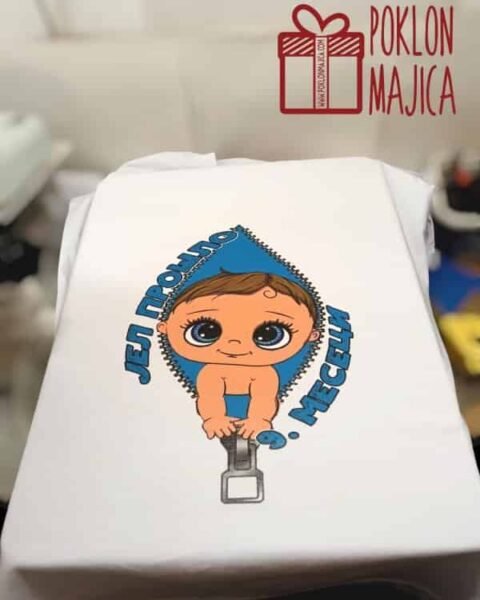 Jel prošlo 9 meseci V22 – Majica sa štampom