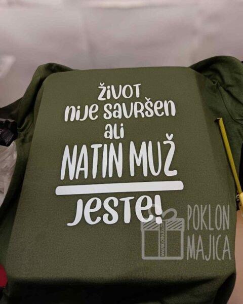 Natin muz – Majica sa štampom – boja: zelena