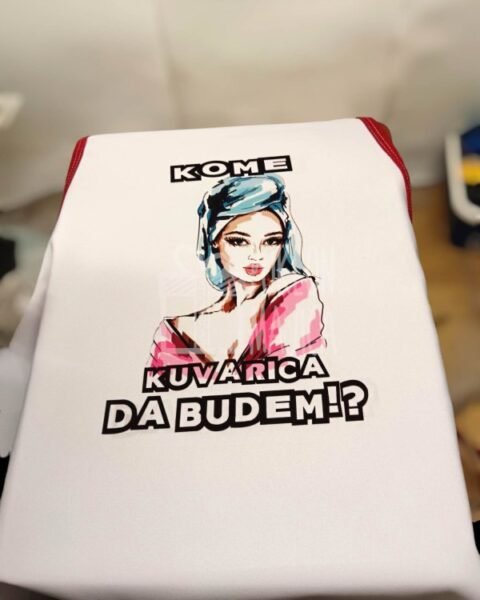 Kome kuvarica da budem :) – Kecelja sa štampom
