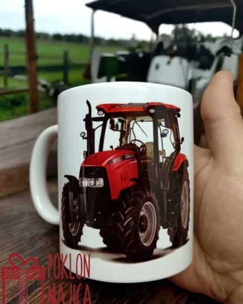 Traktor šolja – Šolja sa natpisom